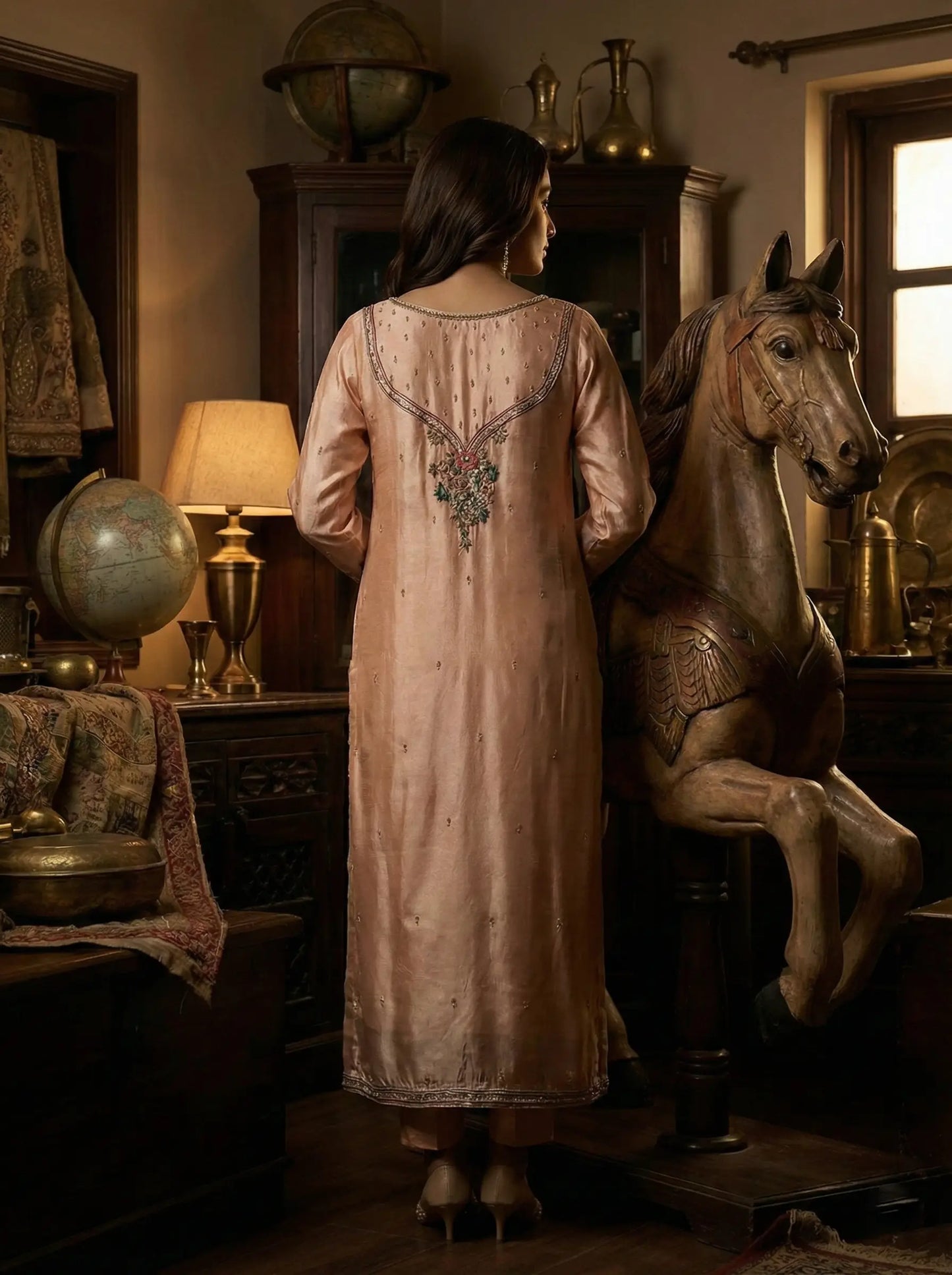 Embroidered Handmade Long Shirt