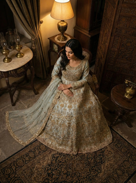 Embroidered Handmade Bridal Lehanga