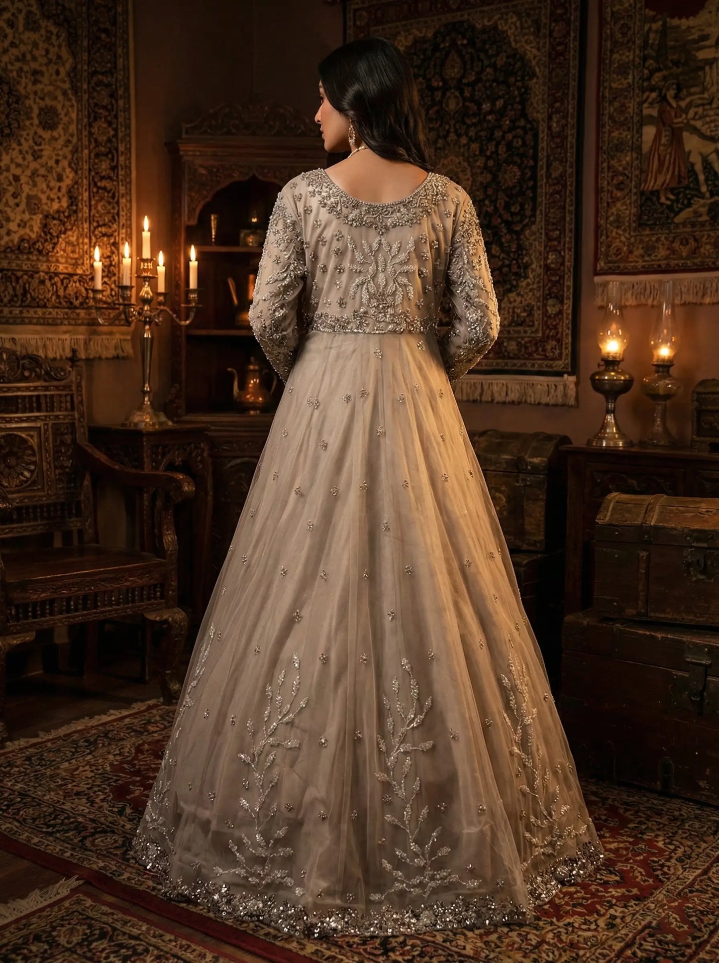 Embroidered Handmade Bridal Lehanga