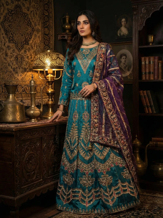 Embroidered Handmade Bridal Lehanga